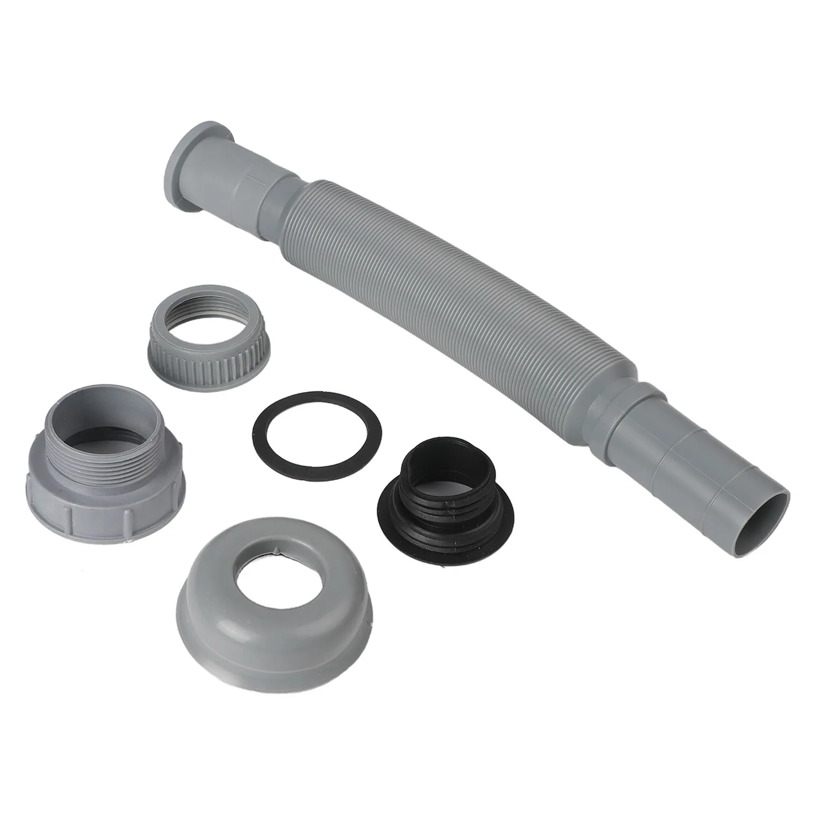 1 Stuks Aanrecht Afvoerpijp Uitbreidbare Aansluitslang Voor 32/45/56 Mm Interface Geur Preventie Abs wastafel Gootsteen Afvoerslang