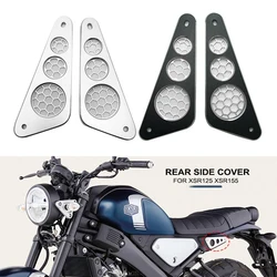 XSR155 XSR125 Motorcycle Rear Side Cover Cap Panel Plate Frame Cover Guard Protector For Yamaha XSR 155 125 2019 2020 2021 2022