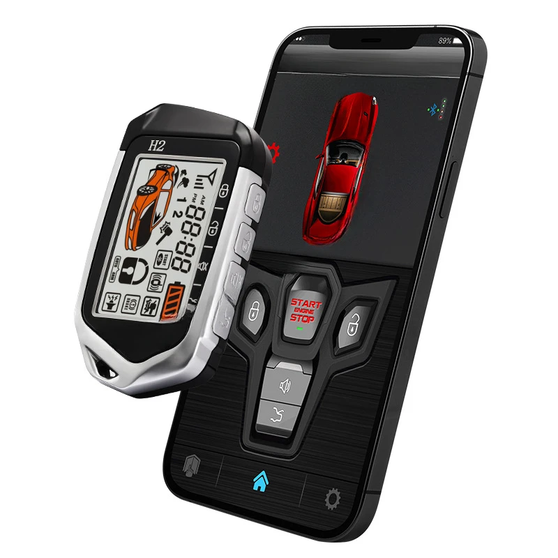 

For Car Alarm One-Click Start 1500 M Vibration Alarm Remote Control Mobile Phone Control Car Suit Accessories