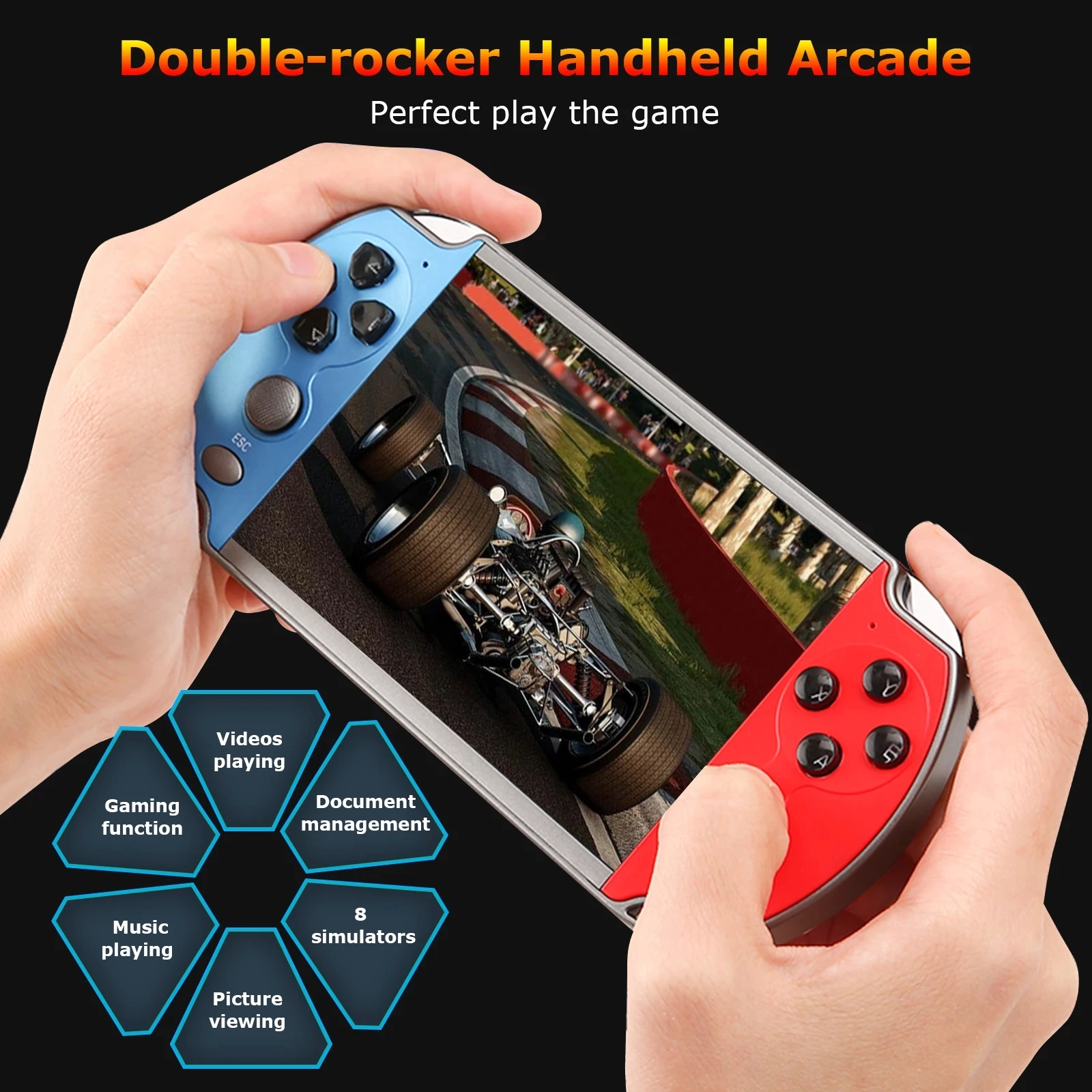 El Oyun Konsolu Arcade Oyuncu  - Gaming Console X7 incelemesi ve fiyatı