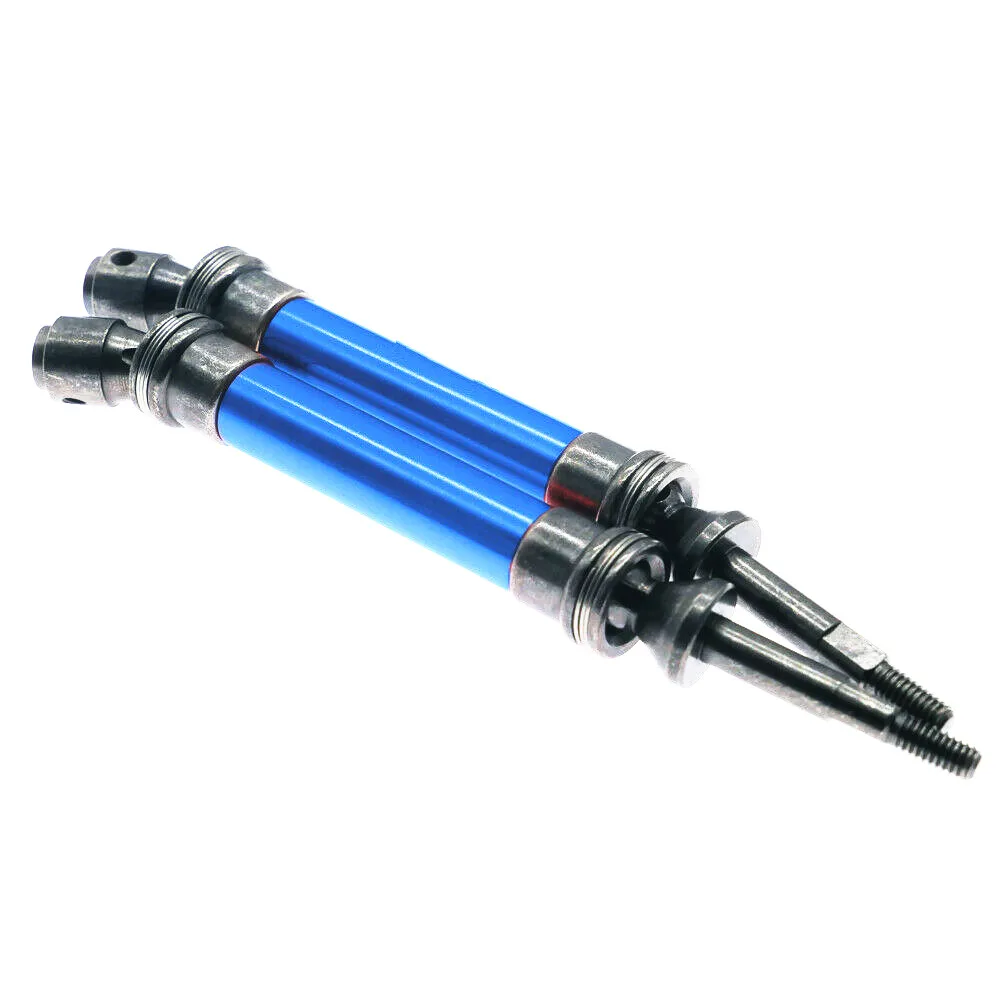 2 szt. Aluminiowe przednie i tylne wały napędowe CVD do 1/10 ECX 2WD Series Ruckus Torment Axe Brutus Circuit AMP RC Car Części zamienne do tuningu