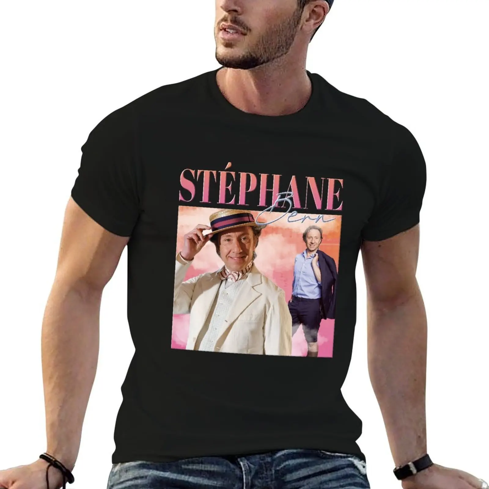 

Stéphane Bern T-Shirt t shirts for man graphic funny cotton t shirt pack man tshirt T-shirt