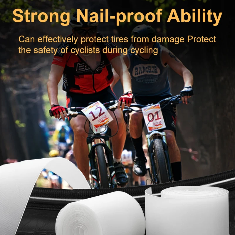 Bike Repair Stab Tape Pad Accessaries Bicycle Tire Liner MTB Road Anti Puncture Proof Belt For 700C 26\