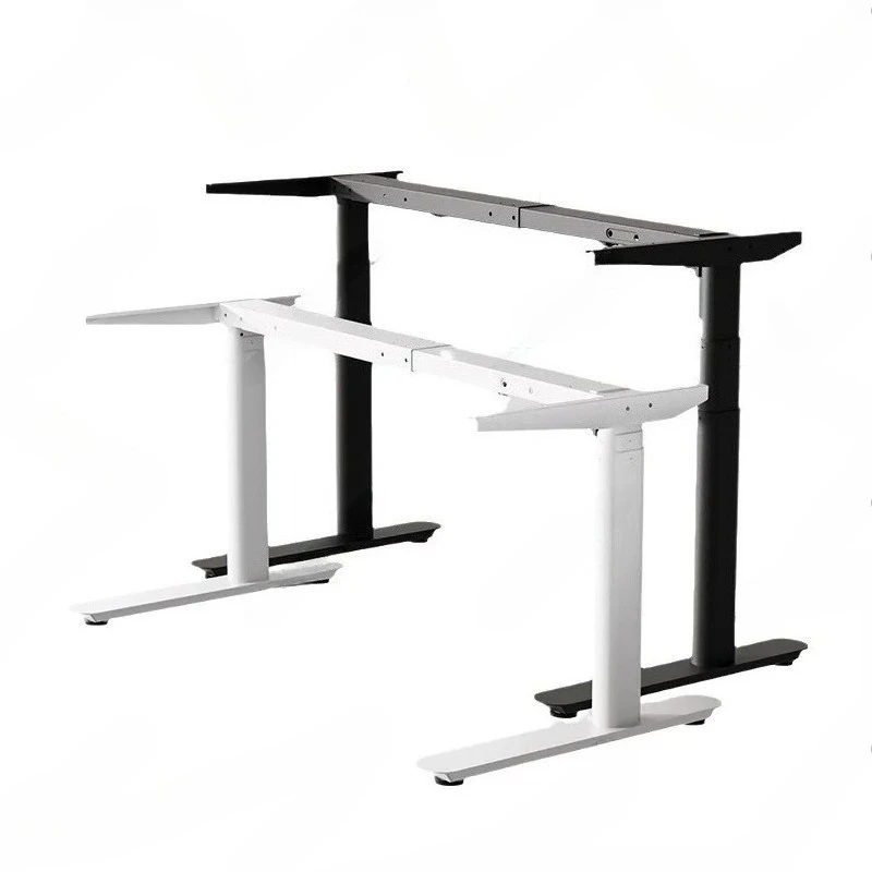 Electric Lift Table Legs Height Adjustable Standing Desk Frame Dual Motor Home Office Workbench Base