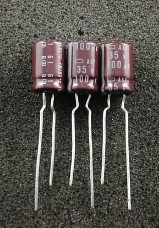 20pcs/lot Original Japanese NIPPON ASF 35V 100UF 8X13mm audio aluminum electrolytic capacitor free shipping