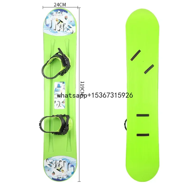 Factory Wholesale National Fitness Outdoor Sports ABS Freestyle Skis No Snowboard Snowboard Installation