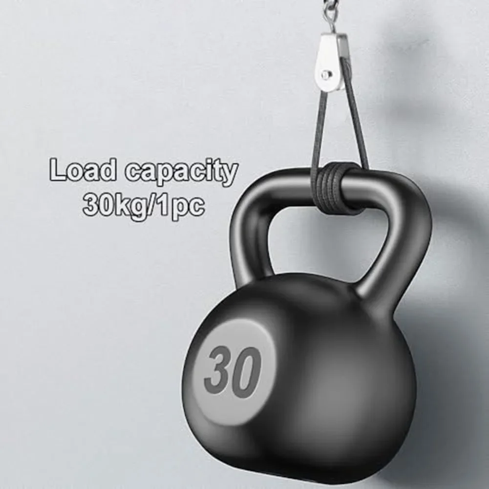 10 Packs Pulley 360 Swivel Pulley 360 Degree Swivel Stainless Steel Pulley Heavy Duty Pulley For Curtain Pulling