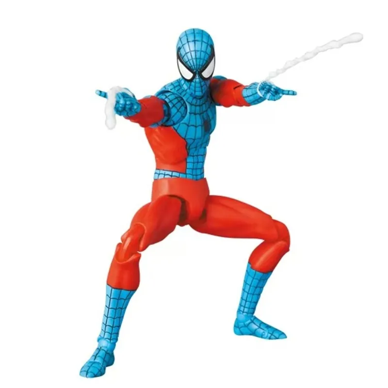 Hot In-Stock Ct Factory Marvel Mafex190 Net Man Spider-Man Action Firgures Gezamenlijk Beweegbaar Model Decoratief Speelgoed Collectible Geschenken