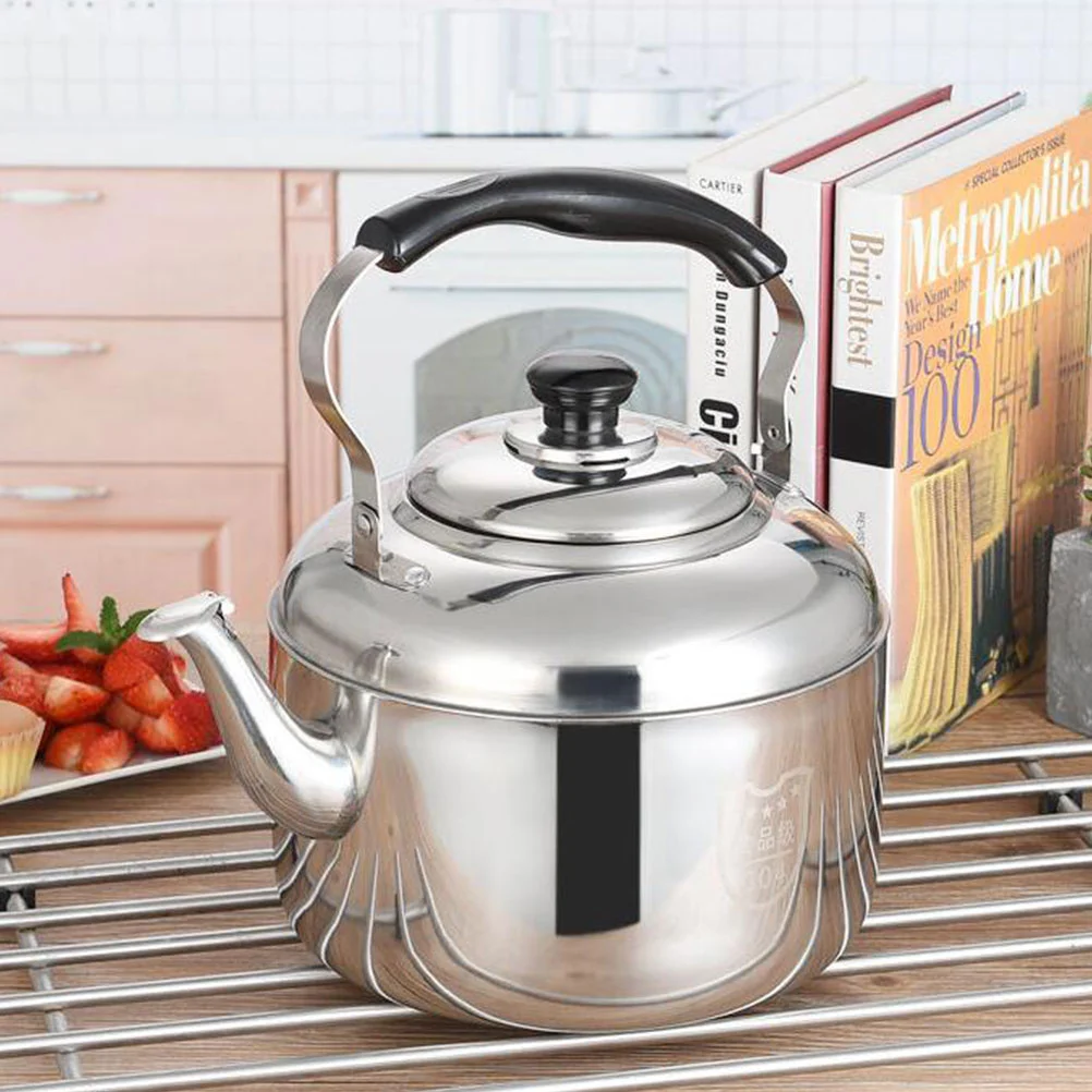 

Kitchen Water Kettle Japanese 304 Stainless Steel Teapot Whistling Coffee
