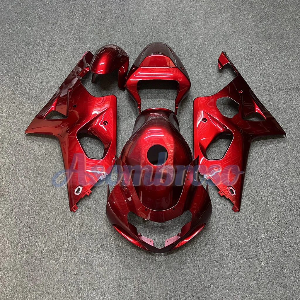 GSXR 1000 2000 2001 2002 Injection Molded Fairing kit For Suzuki GSX-R1000 K2 GSXR1000 Lava Red Accessories Body Panels - view 5