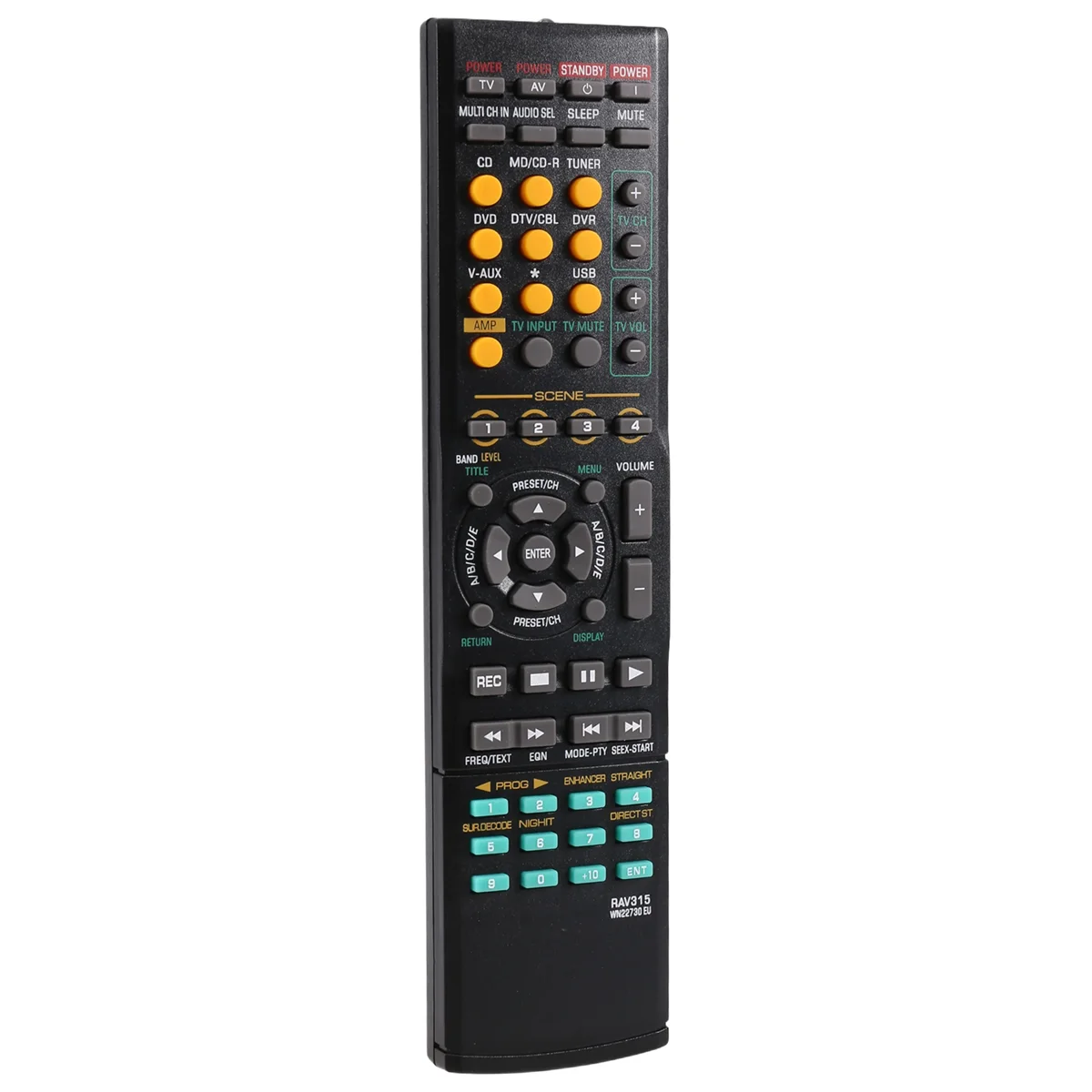 Inteligentny pilot zdalnego sterowania do Yamaha RX-V363 RX-V463 RAV315 RX-V561 RAV311 RAV312 RAV282 RX-V650 RX-V459 RX-V730