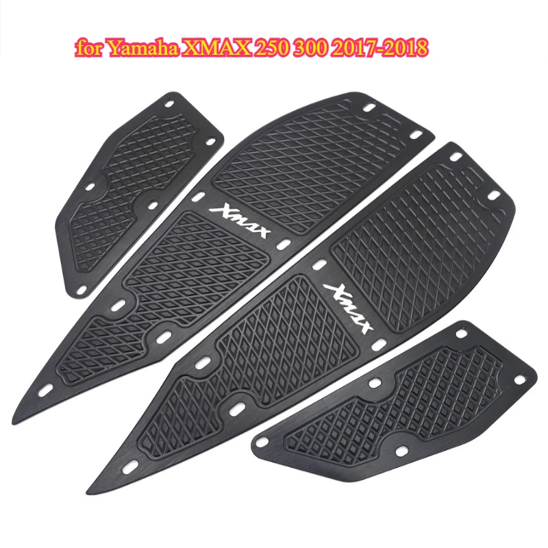 

Аксессуары для мотоциклов, подходящие для Yamaha XMAX 250 300 2017-2018, модифицированная противоскользящая накладка на педаль из алюминиевого сплава
