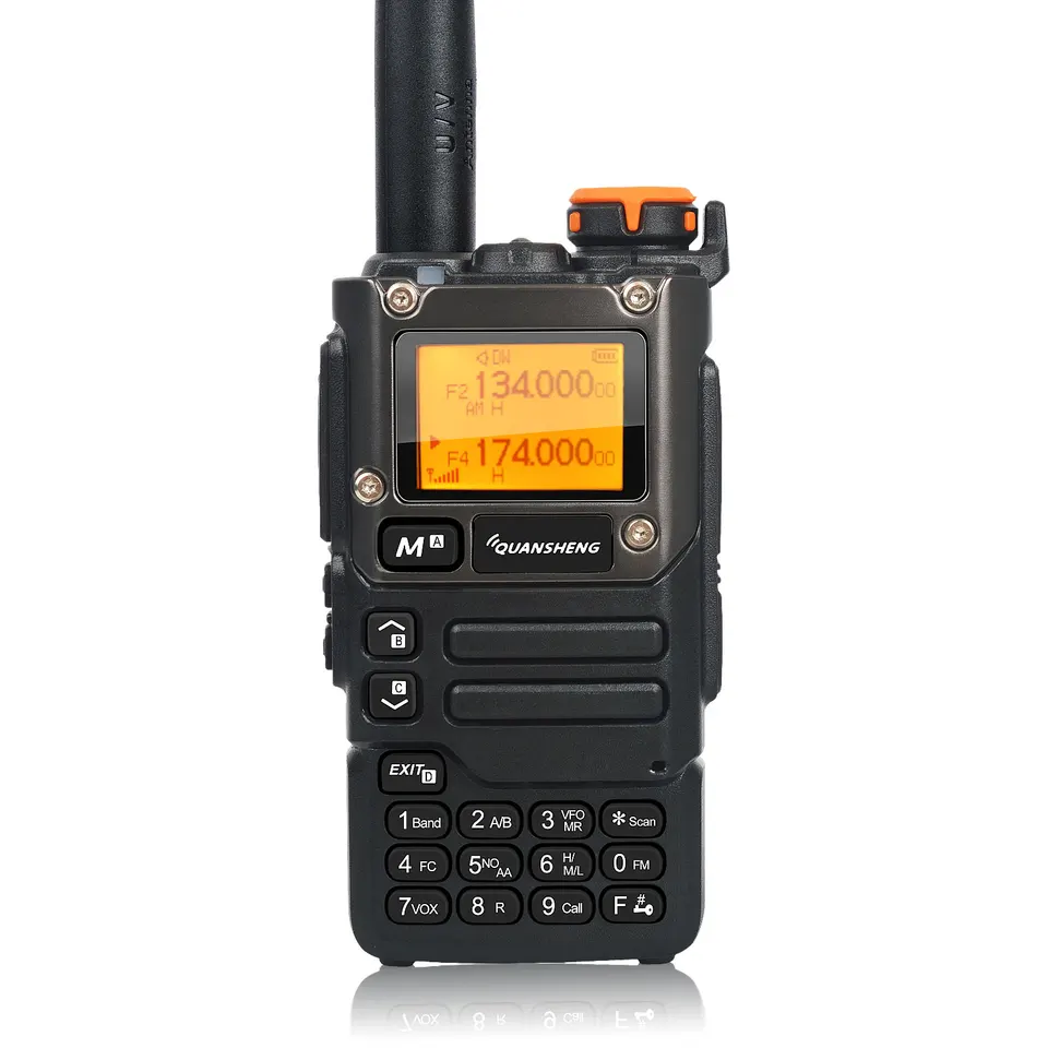 UV-K5(8) エアバンド 50-600MHz Rx マルチバンド 136-600MHz Tx DTMF 