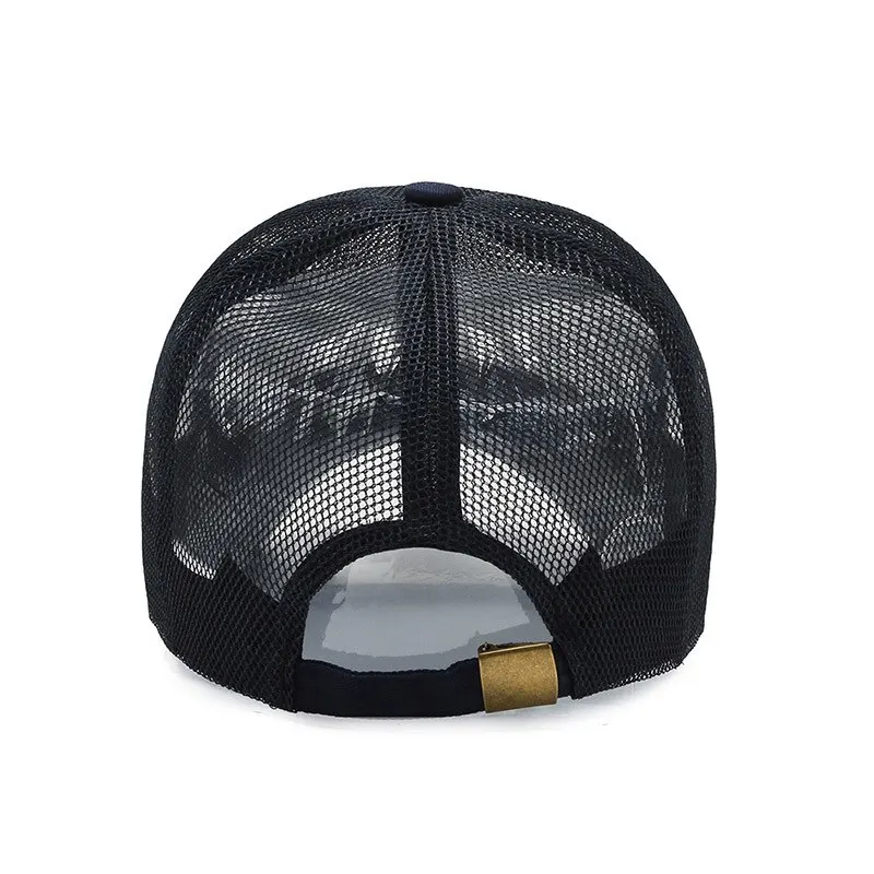 Summer Men Hat Openwork Brim Breathable Mesh Cap Outdoor Sports Sunscreen Baseball Women Sunhat