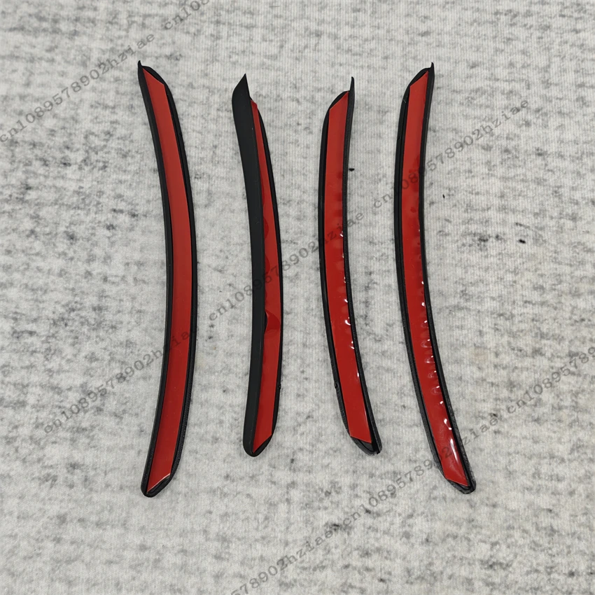 4pc Auto Kotflügel Rad Augenbraue Aufkleber Verlängerung Breite Arch Protector Für Volkswagen Golf Mk8 2020-2024 Universal ABS Kotflügel Flares – Detail 10