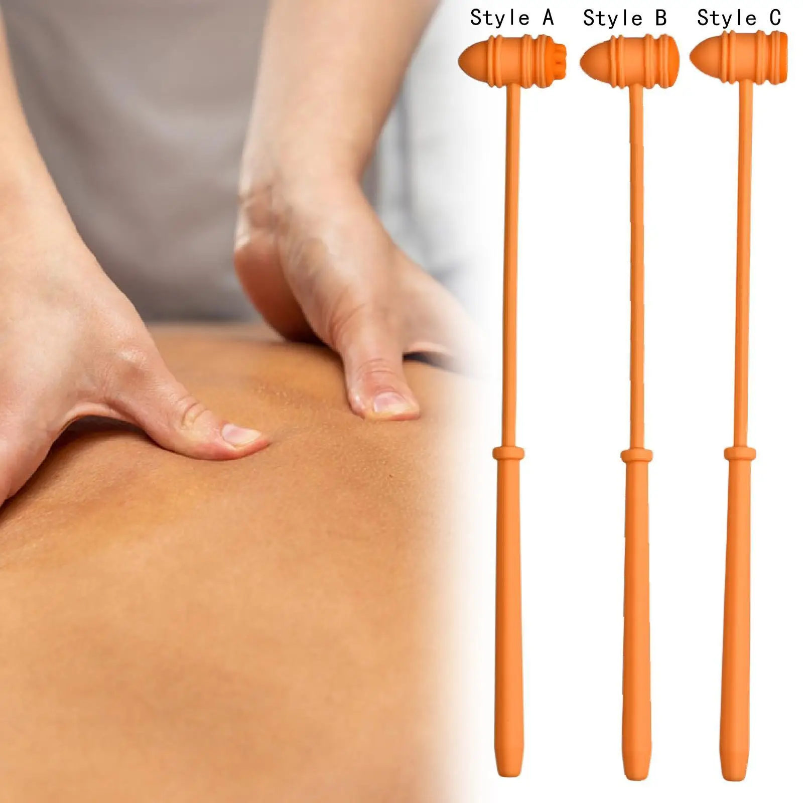 

Massage Hammer Feet Gift Lightweight Buttocks Multifunctional Back Massage Manual