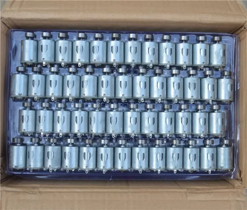 280 micro DC vibratiemotor, vibratiemotor 12V koolborstelmotor, kikkervoeding, productie van stimulator