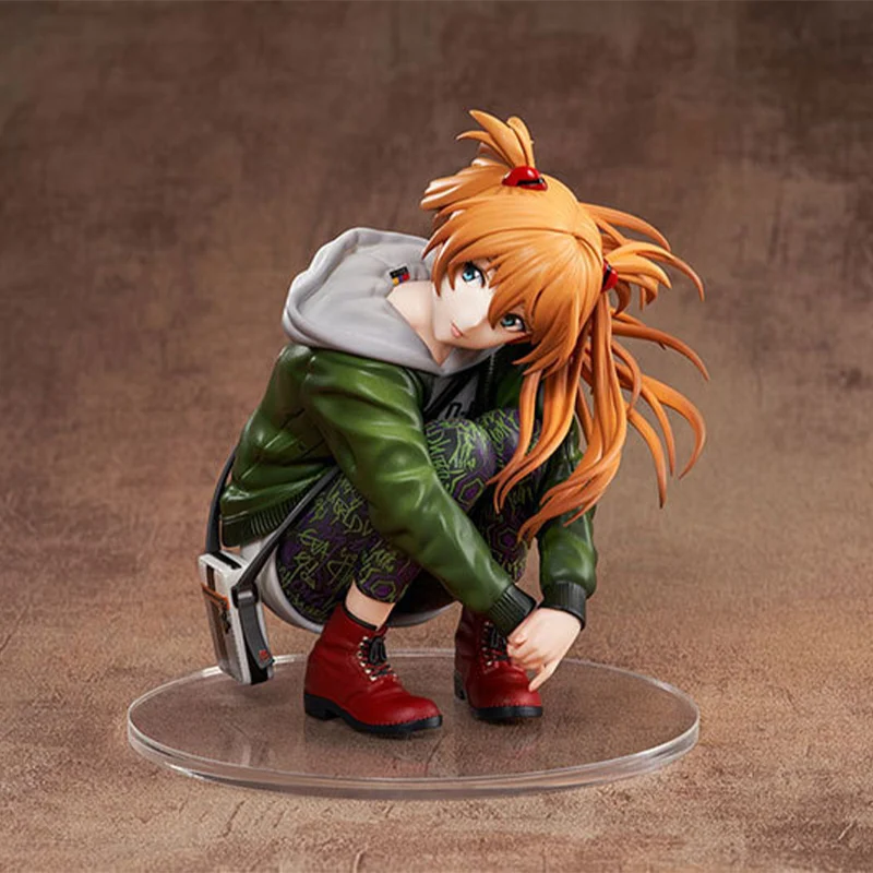 In Stock Genuine Original HobbyMax Asuka Langley Soryu Ver.RADIO EVA Part.3 Action Anime Figure Collectible Model Dolls Ornament