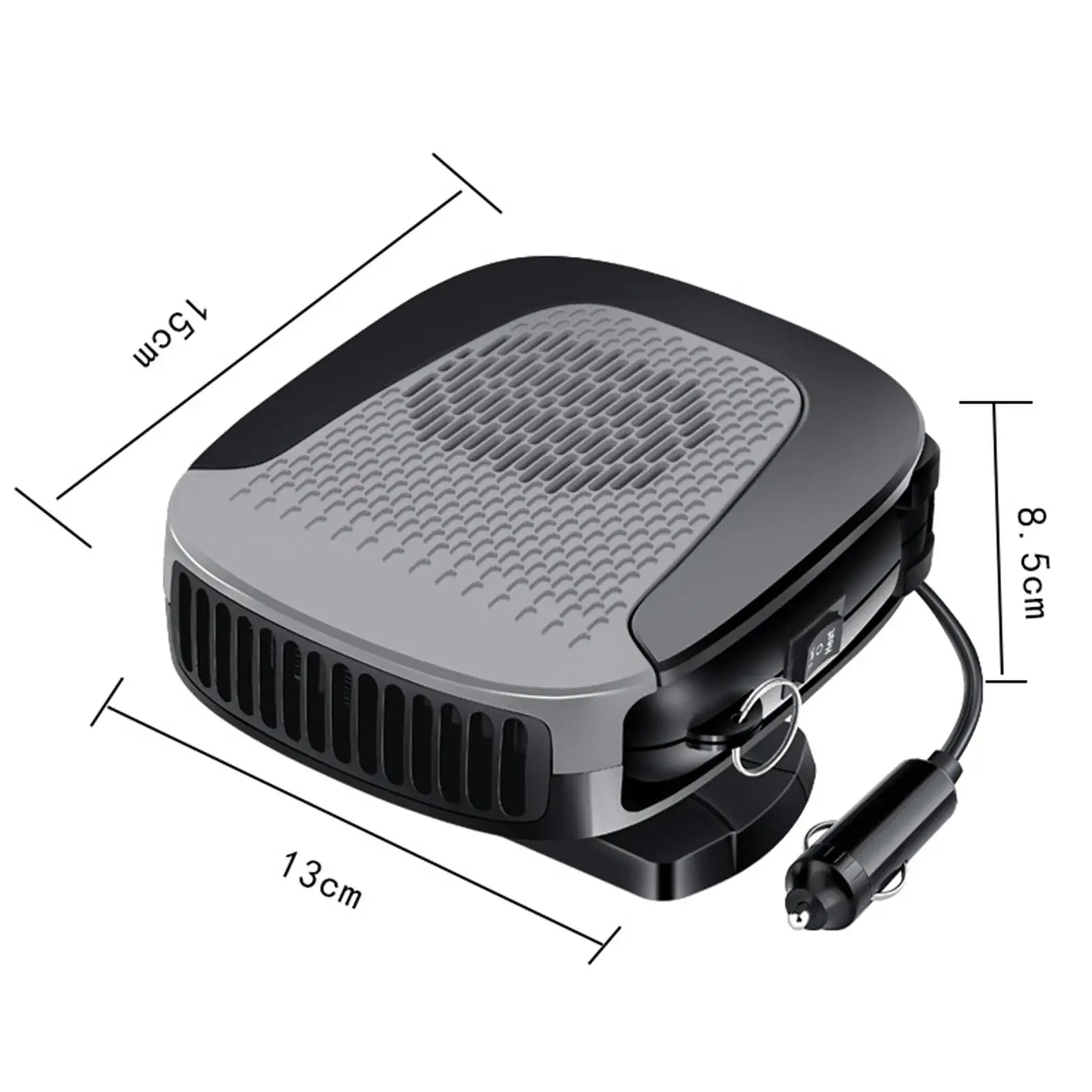 12V Car Heating Windshield Defroster Demister Plug in Cigarette Lighter Fast Heating