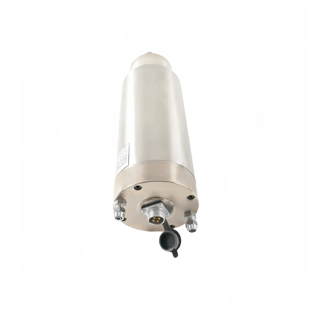 GDK110-9-18Z/2.2-4.4 Water Cooling Spindle Motor 2.2KW for Metal Cutting Cnc Machine