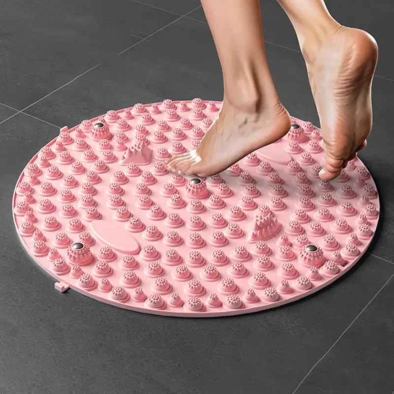 Feet Relaxing Mat Relaxation Massage Mat Foldable Massage Pad Particle Massage Tool Walk Stone High Elasticity Portable Acupoint