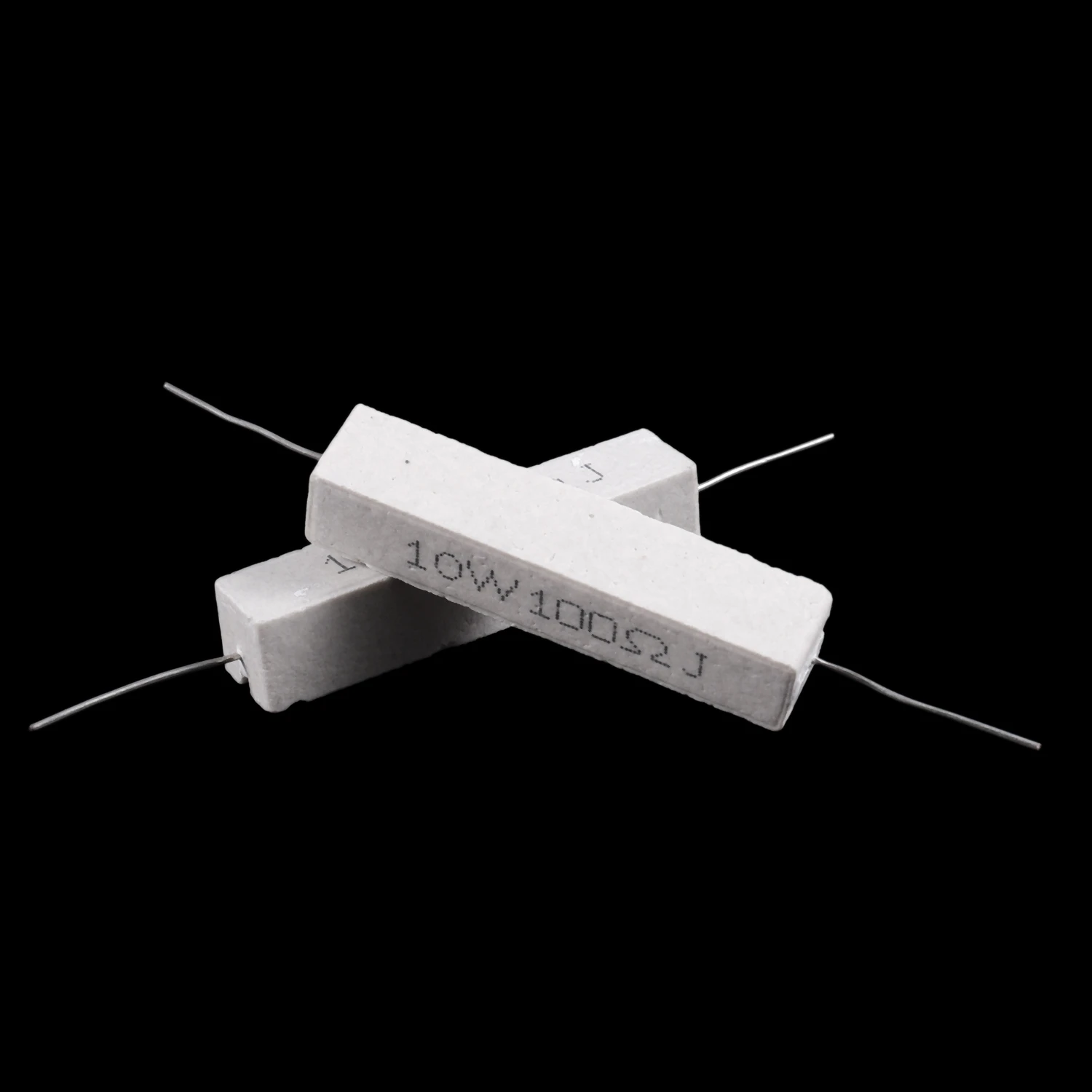 

*N21R 5 Pcs 10W Watt 100 Ohm 5% Axial Wirewound Cement Resistors