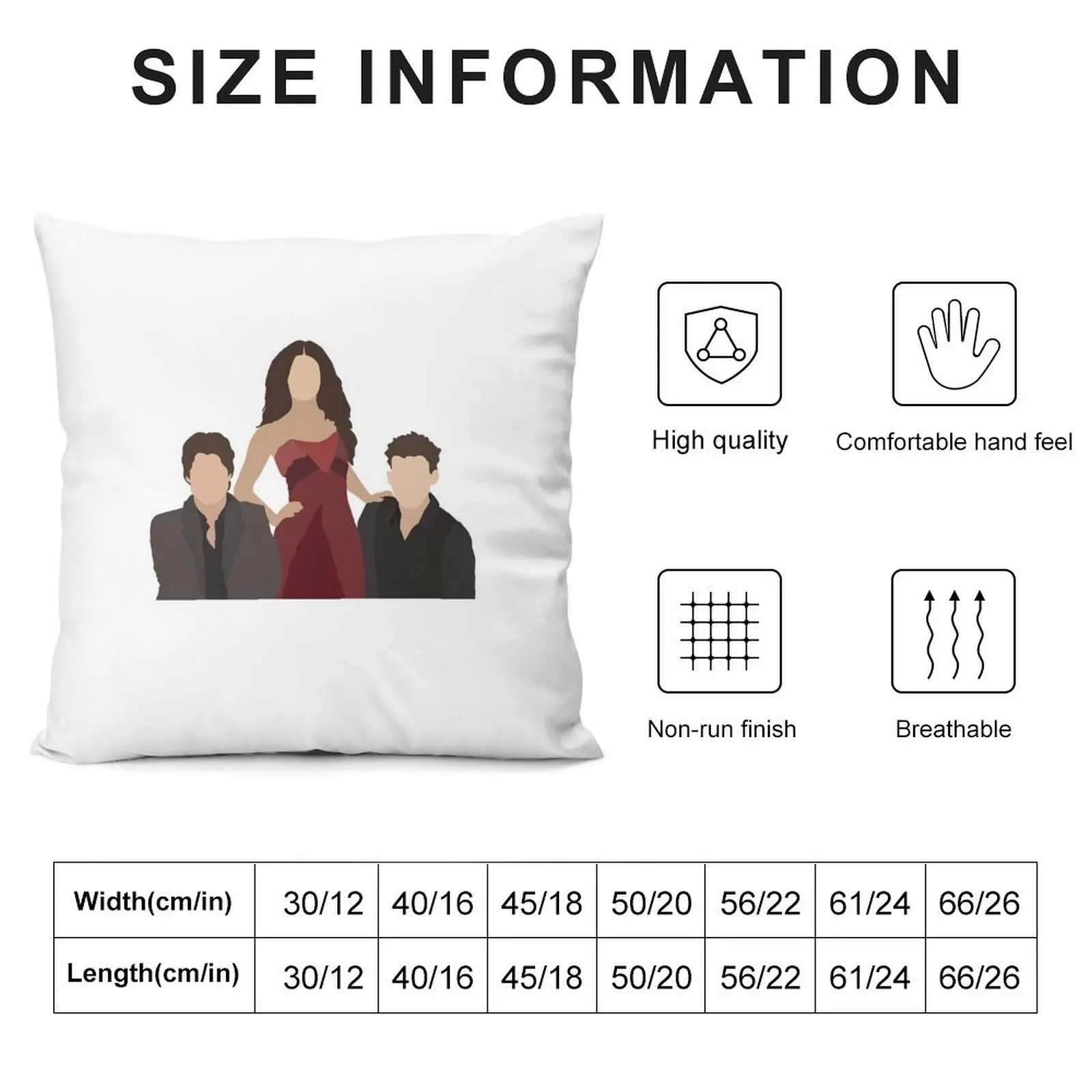 damon, elena, and stefan Throw Pillow Luxury Sofa Cushions christmas ornaments 2025 Cushion Cover Set pillow