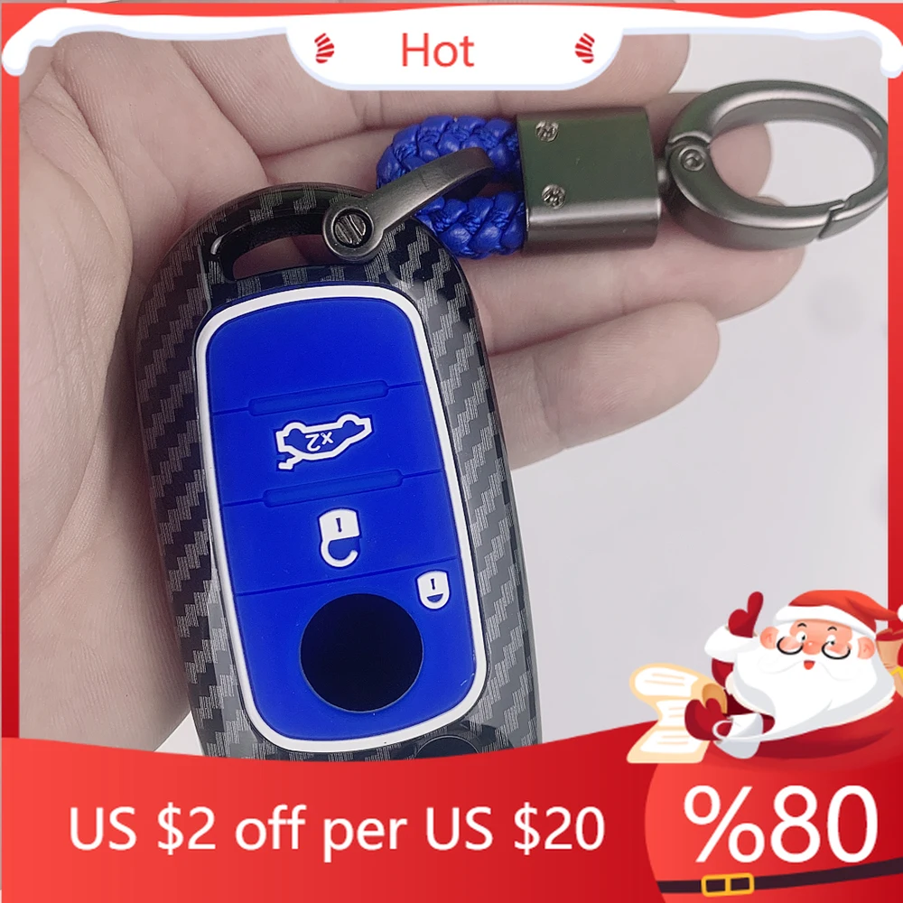 

Hot Key FOB Control Flip Remote Holder Case For Fiat Egea Toro nuovo grazie Tipo 500X Dodge Neon Keyless Prote Interior Stickers