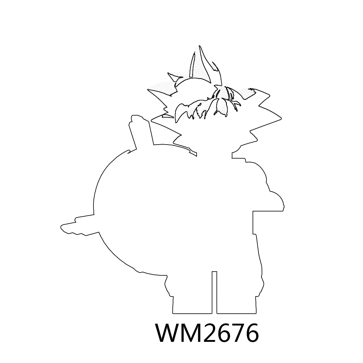 WM6178 figurines d'anime blocs de construction jouet WM2674 WM2675 WM2676 WM2677 WM2678 WM2679 WM2680 WM2681