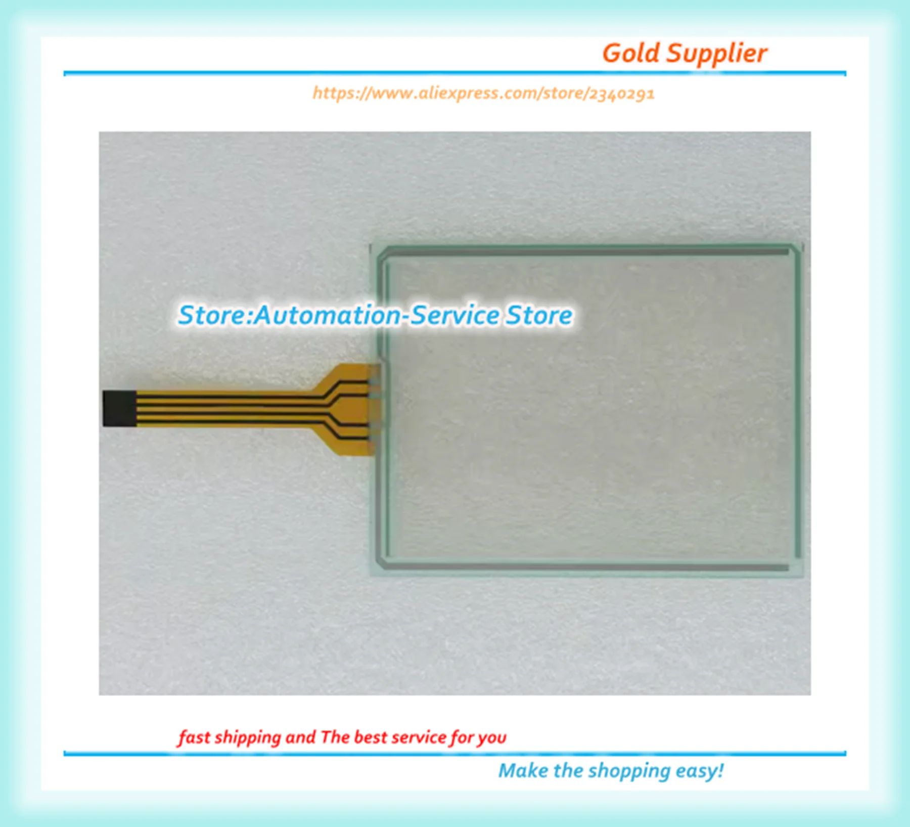 

New Touch Screen Glass Panel Use For FT-AS00-5.7AS FT-AS00-5.7AS-4