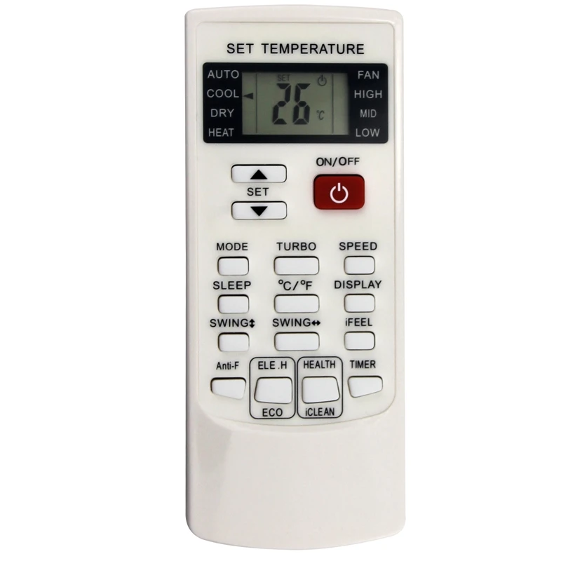 YKR-H/102E White Air Conditioner Remote Control For AUX Air Conditioner AC A/C Remote Control YKR-H/002E YKR-H/006E