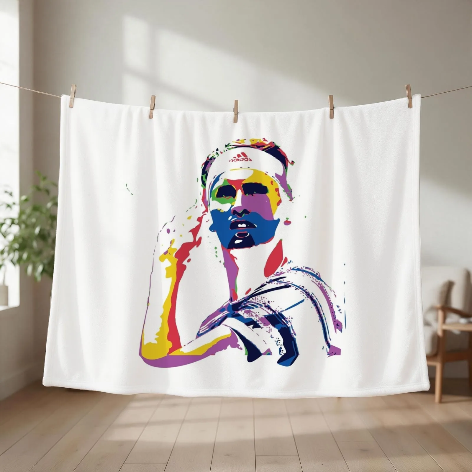 zverev alexander tennis player Throw Blanket Soft Beds Thermals For Travel Sofa Throw Loose Blankets
