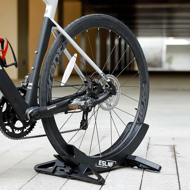 ESLNF Adjustable Bicycle Parking Rack Maintenance Support Indoor Bike Parking Stand 30-80mm Tire Width MTB Road Bike Accessories