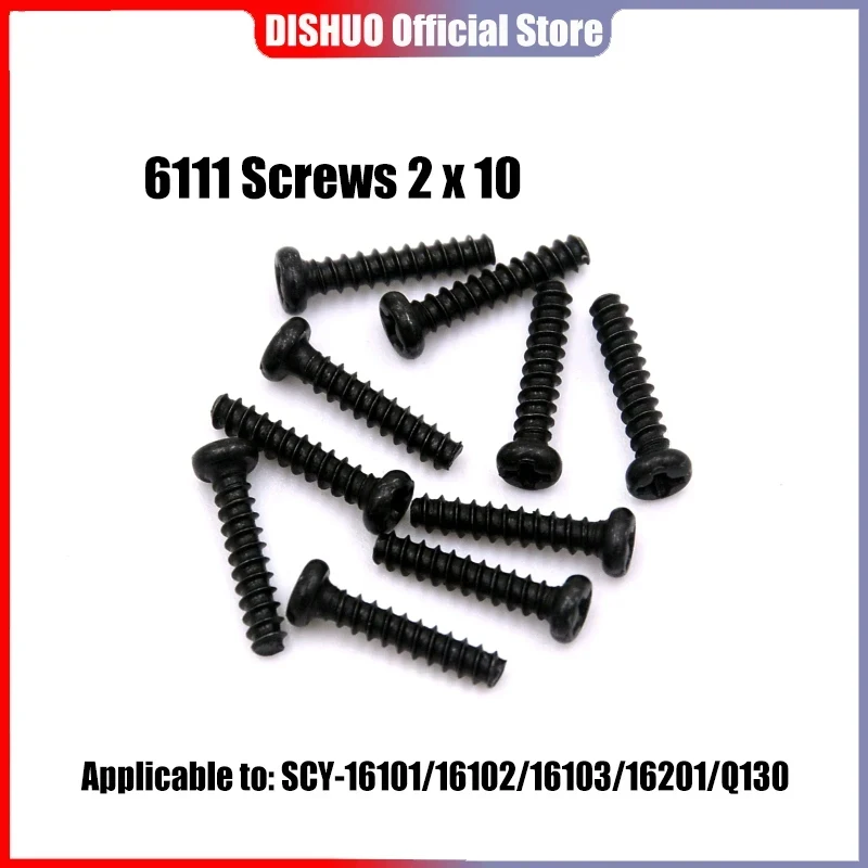 SCY 16101PRO 1/16 RC Car 6111 Screws 2 X 10 Original Spare Parts