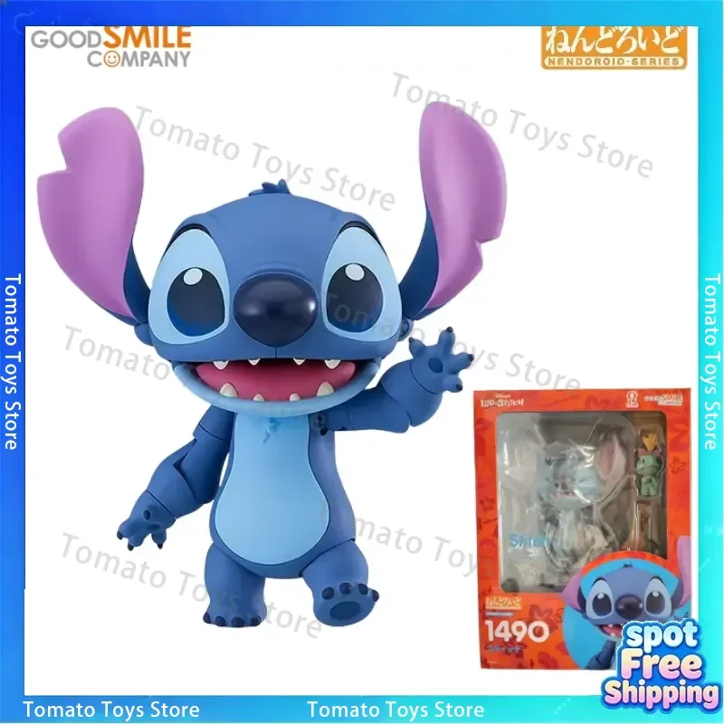 for GSC Nendoroid Series No.1490 Stitch Experiment No.626 Action Figure Toy for Kids Gift Collectible Decoration