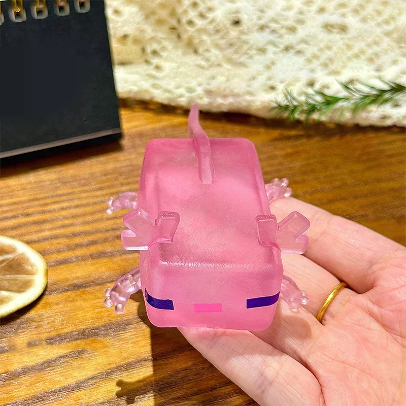 Simulation de salamandre américaine à presser, jouet anti-Stress à rebond lent, jouets sensoriels pour enfants et adultes, cadeaux créatifs