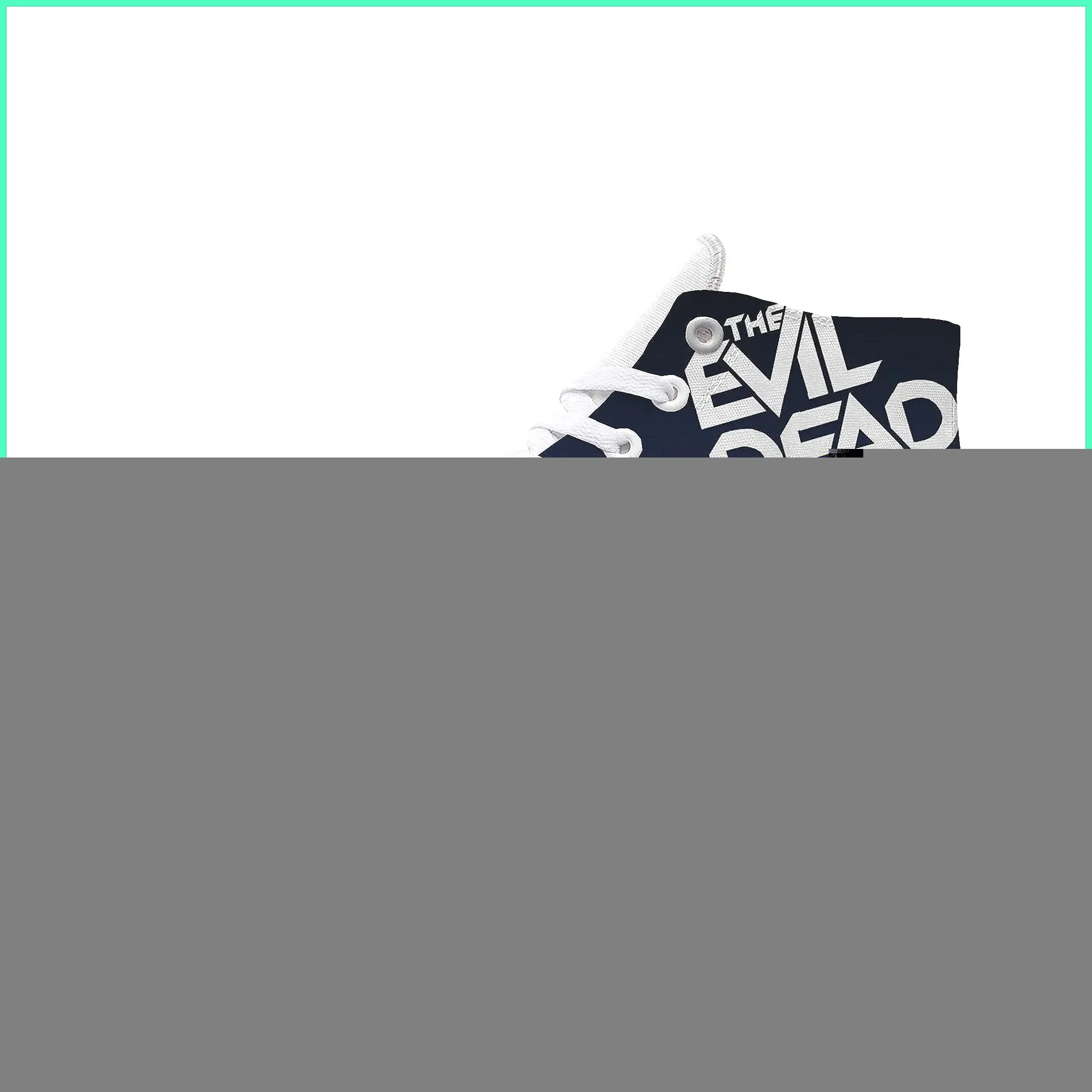 

**Evil Dead Printed Canvas Shoes - Lightweight High Top Sneakers for Men & Women**