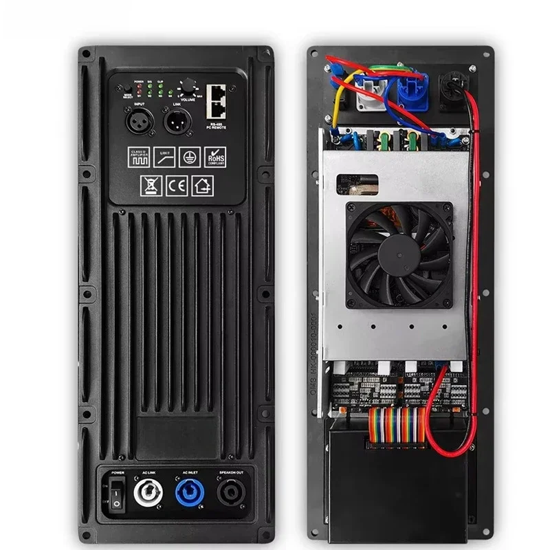 PFA2K4 CQ260DA 1500W Audio Active Speaker Amplifier Module Professional Digital Signal Processor