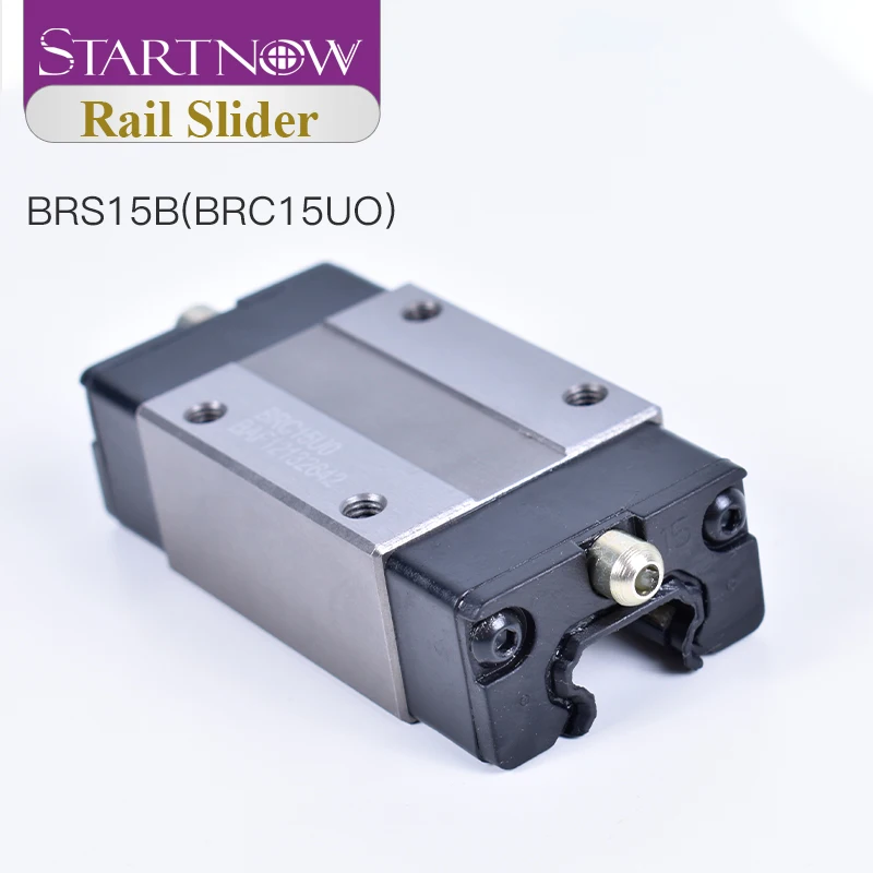 Startnow BRC15U0 Slider Block Linear Rail Guide Bearing Original Taiwan for CNC Router Laser Machine Woodwork Lathe 3D Print