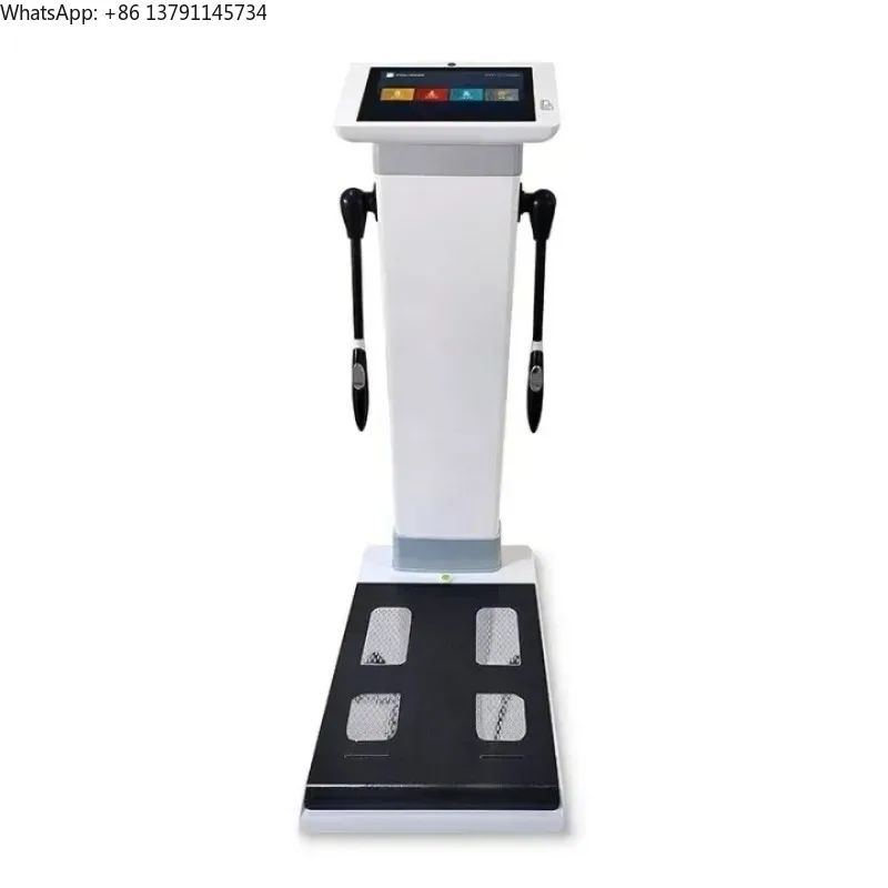 Quantum 8 Electrodes Gym Use Pharmacy Health Fat Measurement Stand Body Composition  BMI Bio-impedance Machine