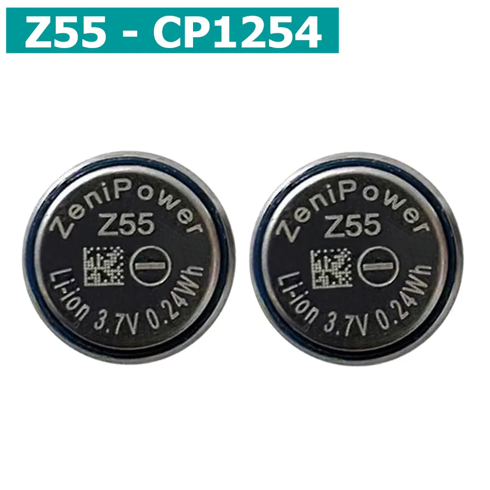 2PCS 3.7V CP1254 1254 Battery for Sony WF-1000XM4,WI-SP600N,WF-SP700N,WF-SP900,WF-1000XM3,WF-1000X,WF-XB700,WF-H800 TWS Headset