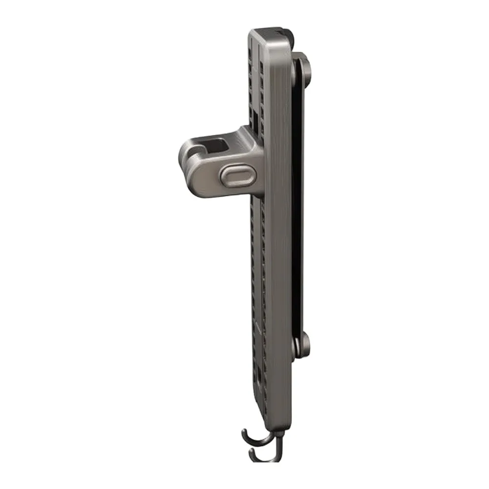 Shower Head Holder with Industrial Grade Suction Cup for Smooth Surfaces Adjustable Up Down Movement and Horizontal Rotation