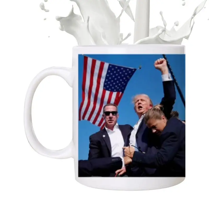 Ceramic Coffee Cup Ceramic Cup Survivor Fight Election Coffee Mugs With Strong Fist Fun Novelty Coffee Mug Merchandise Coffee