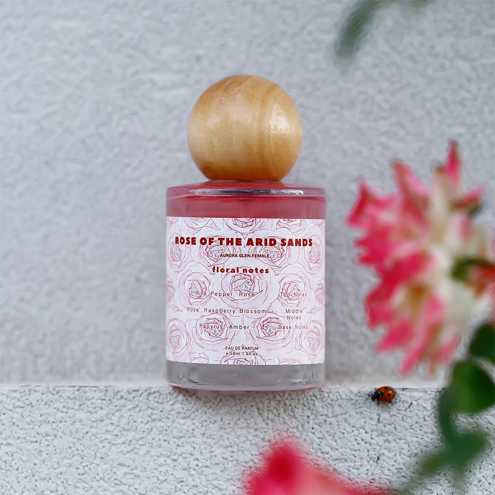 

Женские цветочные духи Rose of the Arid Sands, 50 мл, романтический аромат с розовым перцем, розой и янтарем | Стойкий аромат EDP