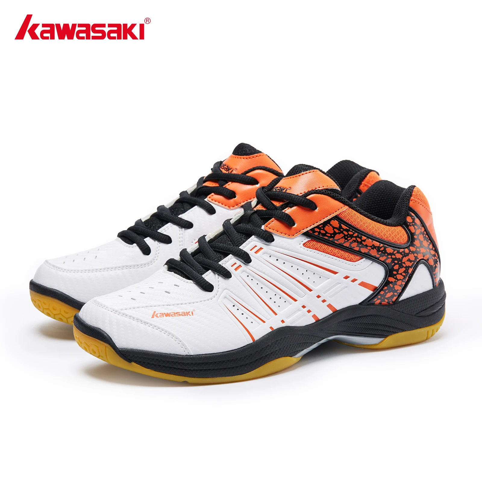 Kawasaki Professional Badminton Shoes Breathable Anti-Slippery Sport Shoes for Men Women Sneakers K-065