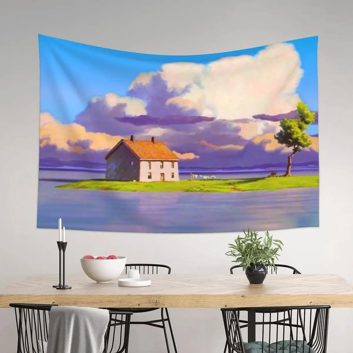 

Passing Views - Color Revamp Tapestry House Decoration Wallpaper Room Decorations Aesthetics Tapestry