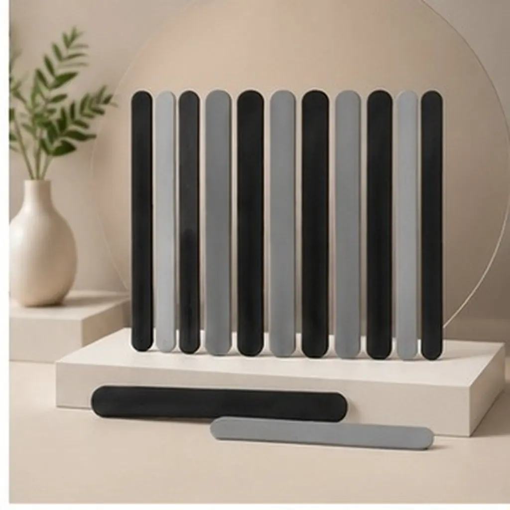 12Pcs Holiday Wraps Silicone Covered Metal Strips Wrapping Paper Clamps Poster Holder Cable Organizer Easy Install 6