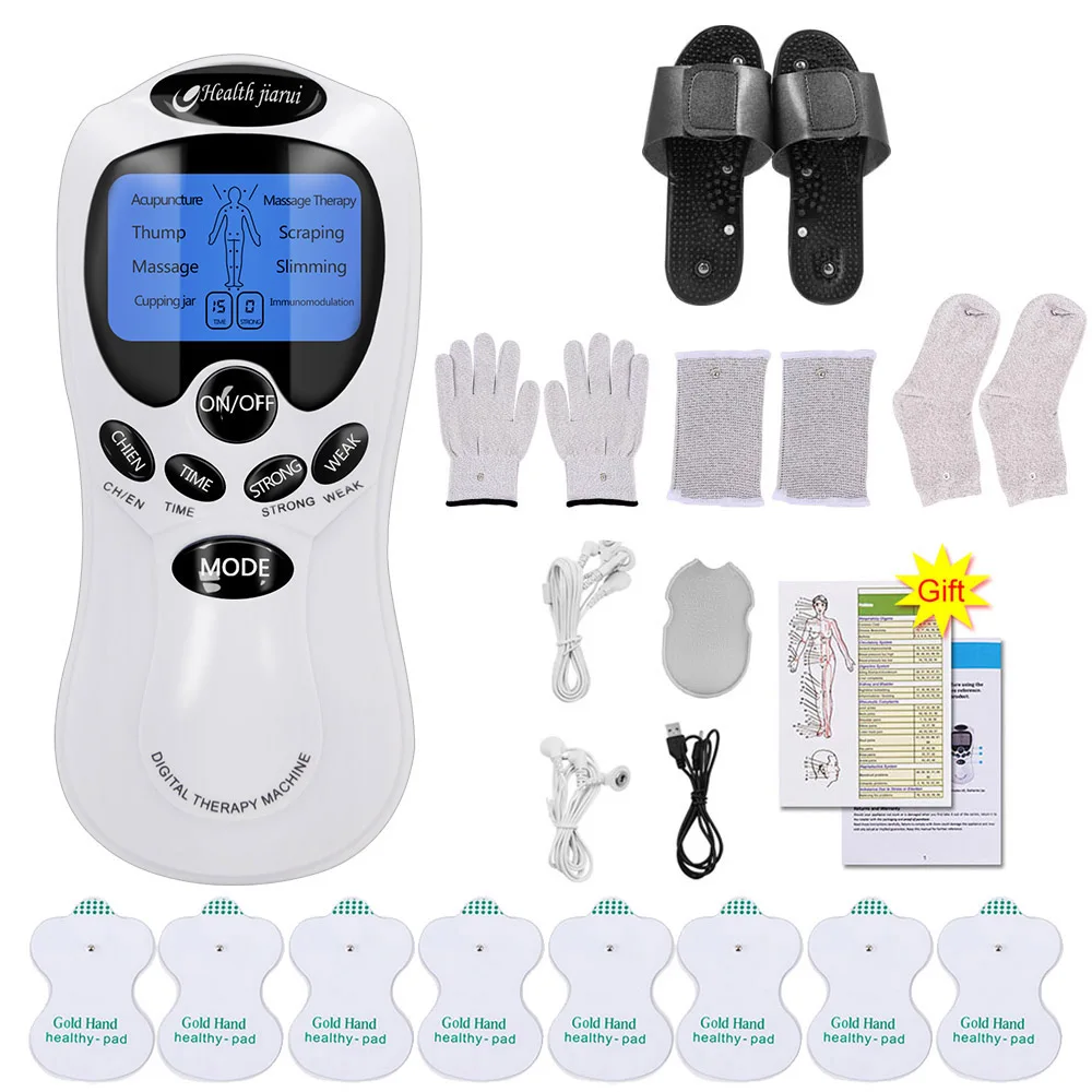 

Electric Massage Instrument EMS Tense Machine Pulse Massager Tens Acupuncture Electrical Muscle Stimulator for Neck Back Body
