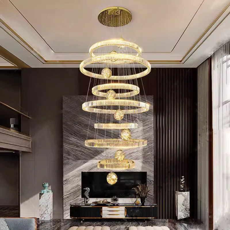 

Modern Home Decor Ring Led Lights Pendant Light Lamps For Living Room Chandeliers For Dining Room Hanging Light Indoor Lighting