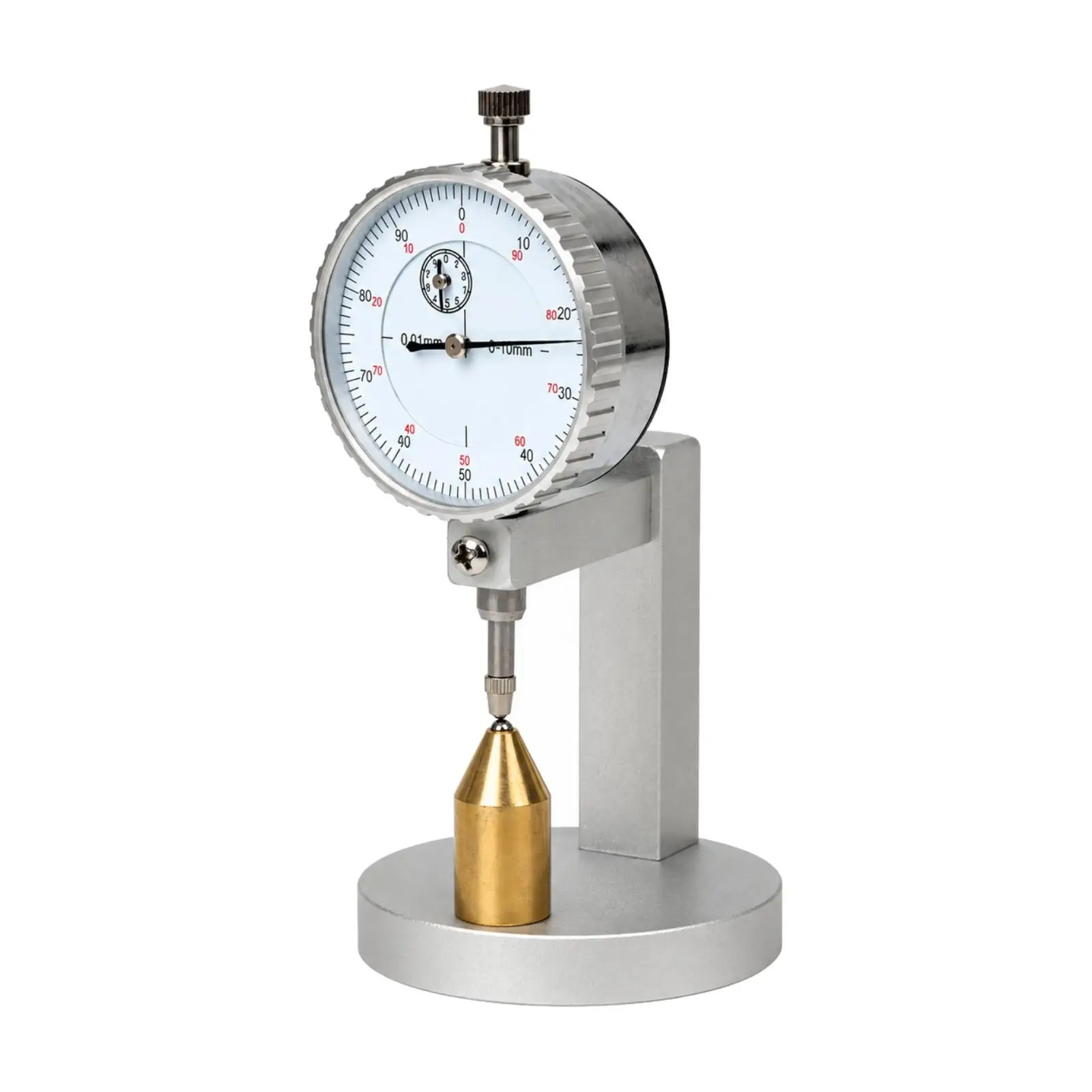 Measuring Instrument High Precision Mechanical Face Lens Thickness Gauge Compact for Optical Technicians, Repair Benches